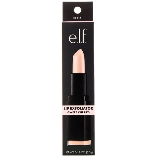 E.L.F. Cosmetics, Отшелушивающий скраб для губ, "Sweet Cherry" ("сладкая вишня"), 0,11 унции (3,2 г)