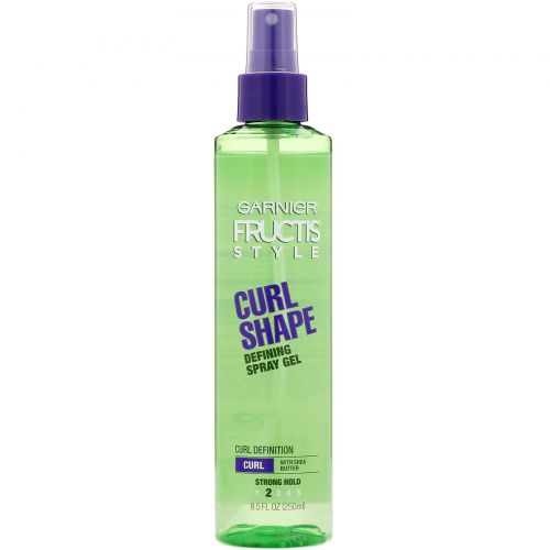 Garnier, Fructis, Curl Shape, спрей-гель для выделения локонов, 250 мл