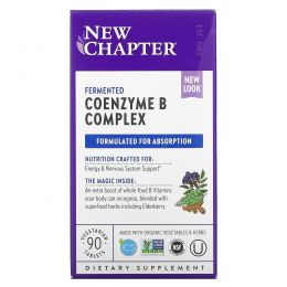 New Chapter, Coenzyme B Food Complex, 90 Vegetarian Tablets