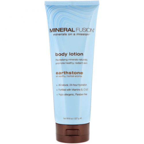 Mineral Fusion, Body Lotion, Earthstone, 8 oz (227 g)