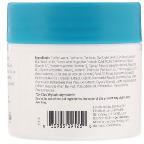 Derma E, Tea Tree and E Antiseptic Creme, 4 oz (113 g)