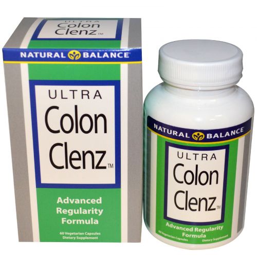 Natural Balance, Ultra Colon Clenz, 60 капсул в растительной оболочке