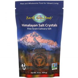 Earth Circle Organics, Кристаллы гималайской соли, 1 фунт (454 г)