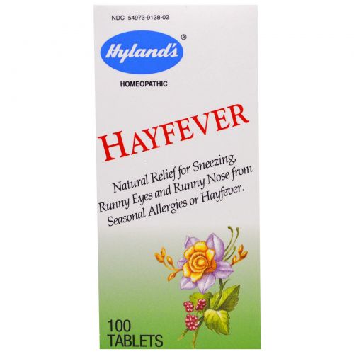 Hyland's, От аллергии на пыльцу 100 таблеток