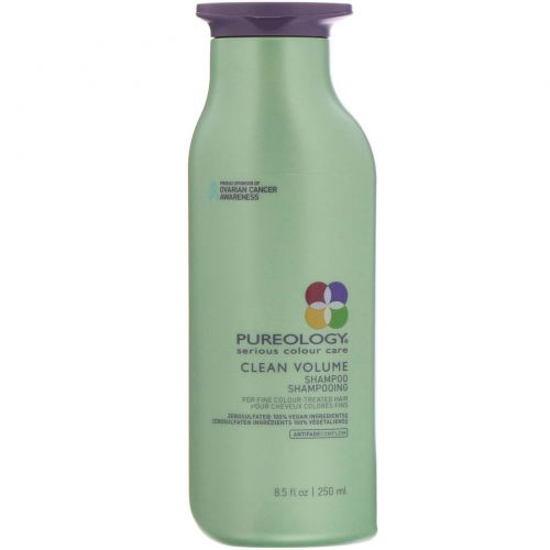 Pureology, Serious Colour Care, Clean Volume, шампунь для придания объема, 250 мл