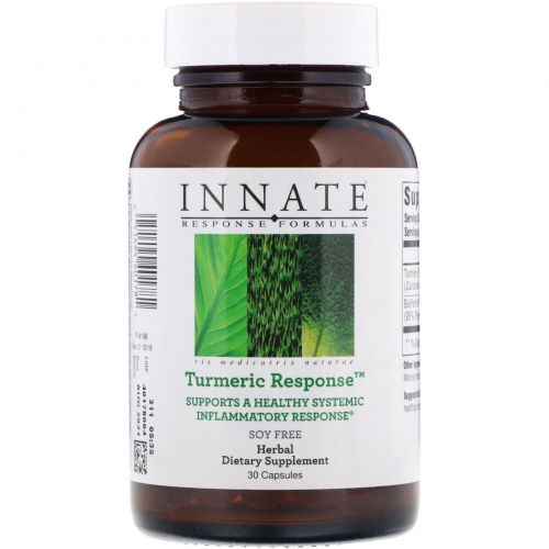 Innate Response Formulas, Turmeric Response, 30 капсул