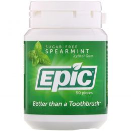 Epic Dental, Мятная жевательная резинка, 50 драже