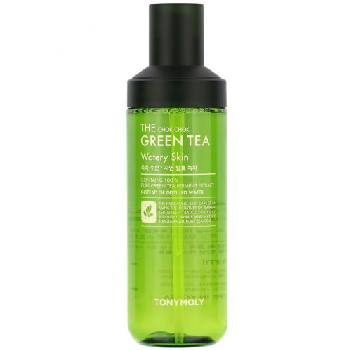 Tony Moly, The Chok Chok Green Tea, Watery Skin, 180 ml