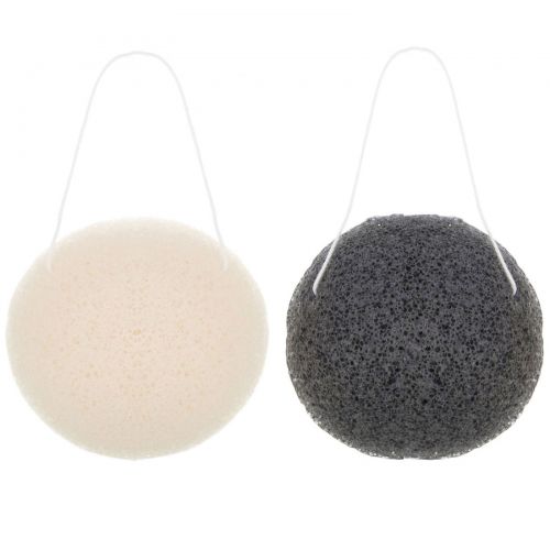 Grace & Stella, Konjac Sponge, 2 Sponges