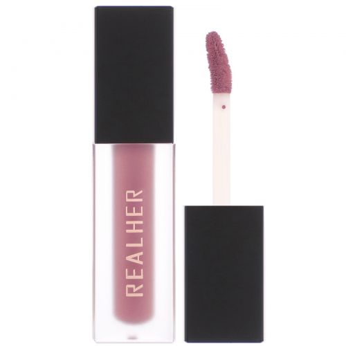 RealHer, I Deserve the Best, Matte Liquid Lipstick, Deep Mauve, 0.15 fl oz (4.5 ml)