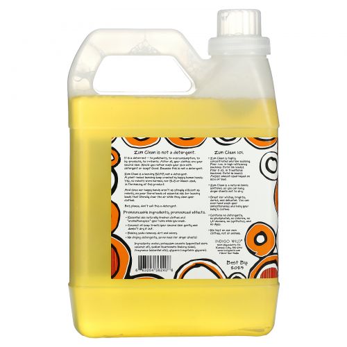 Indigo Wild, Zum Clean, Aromatherapy Laundry Soap, Sweet Orange, 32 fl oz (.94 L)