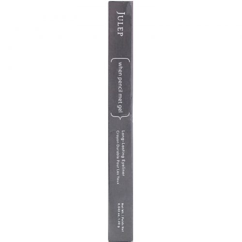 Julep, When Pencil Met Gel, стойкая подводка для глаз, оттенок Blackest Black, 1,20 г