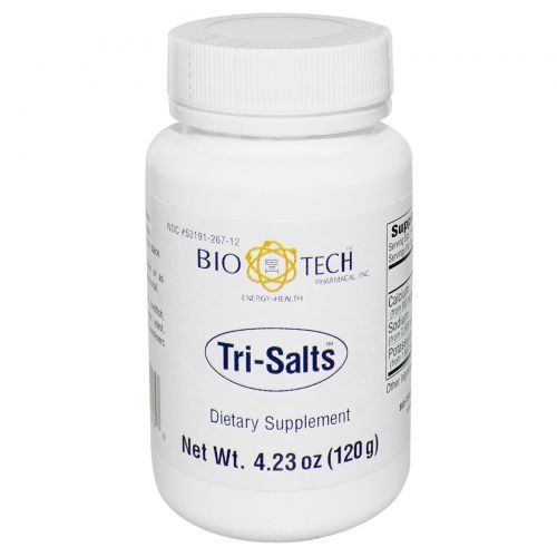 Bio Tech Pharmacal, Inc, Тройная соль, 120 г (4,23 унций)
