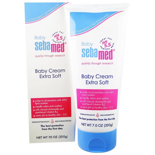 Sebamed USA, Детский крем, супер мягкий, 7 унции(200 г)