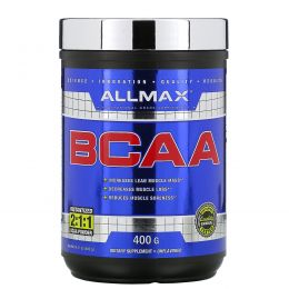 ALLMAX Nutrition, 100% Pure Micronized BCAA, Japanese-Grade Branched Chain Amino Acids, Gluten-Free, 80 Servings, 400 g