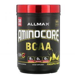 ALLMAX Nutrition, AMINOCORE BCAA, Pineapple Mango,  0.69 lbs (315 g)