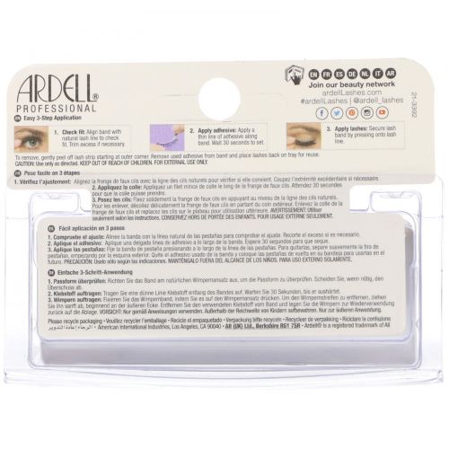 Ardell, Natural, накладные ресницы № 110, 1 пара