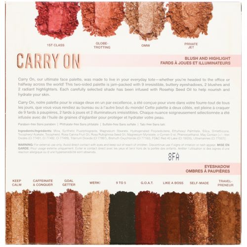 IBY Beauty, Carry On, Face Palette, 1.1 oz (32.2 g)