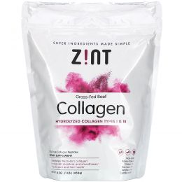 Z!NT, Collagen Hydrolysate, Чистый Протеин, 16 унций (454г)