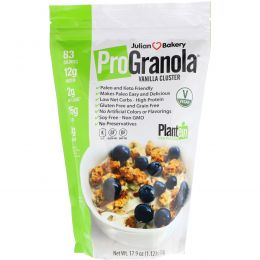 Julian Bakery, Pro Granola, ванильный вкус, 17,9 унц. (510 г)