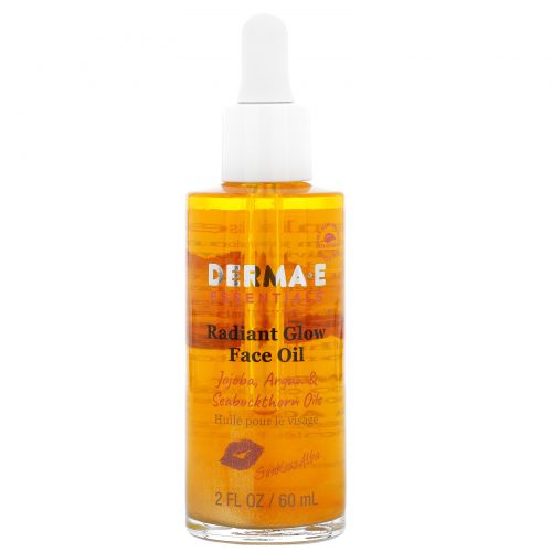 Derma E, SunKiss Alba, Radiant Glow Face Oil, Jojoba Argan & Seabuckthorn Oils , 2 fl oz (60 ml)