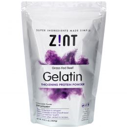 Z!NT, Beef Gelatin, Чистый Протеин, 16 унций (454г)