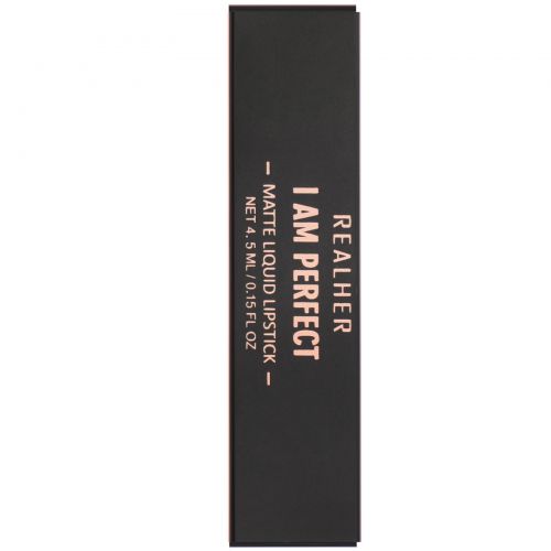 RealHer, I Am Perfect, Matte Liquid Lipstick, True Nude, 0.15 fl oz (4.5 ml)