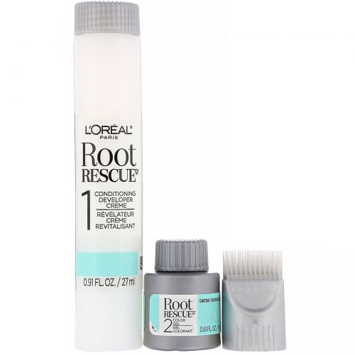 L'Oreal, Комплект для окрашивания корней за 10 минут Root Rescue, оттенок 8 средний блонд, на 1 применение