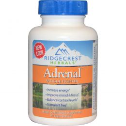 Ridge Crest Herbals, Adrenal, Fatigue Fighter, 60 Veggie Caps