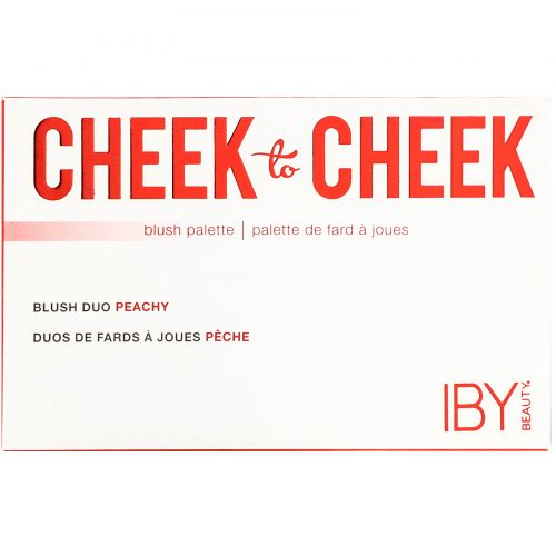 IBY Beauty, Cheek to Cheek Blush Palette, Peachy,  0.30 oz (8.4 g)