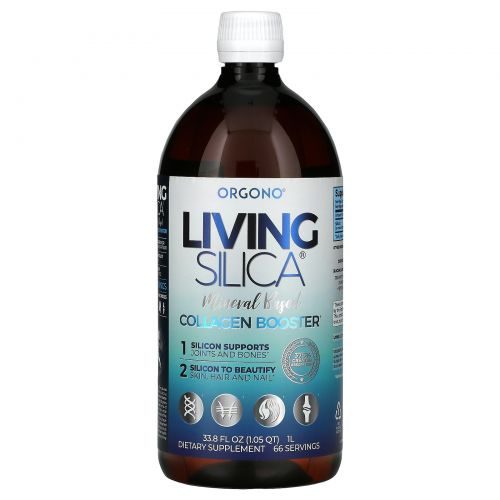 Silicium Laboratories , Orgono, Living Silica Collagen Booster, 33.85 fl oz (1000 ml)