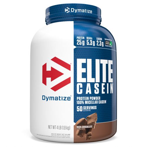 Dymatize Nutrition, Elite Casein, Rich Chocolate, 4 фунта (1836 г)