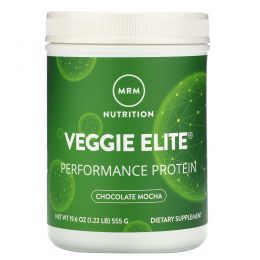 MRM, Smooth Veggie Elite Performance Protein, Chocolate Mocha, 19.6 oz (555 g)