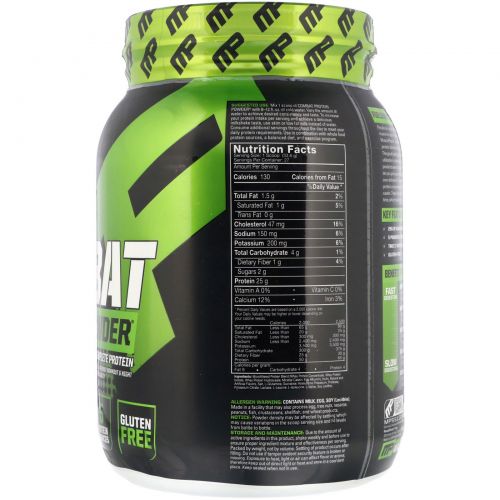 Muscle Pharm, Combat, белок в форме порошка, ваниль, 32 унции (907 г)