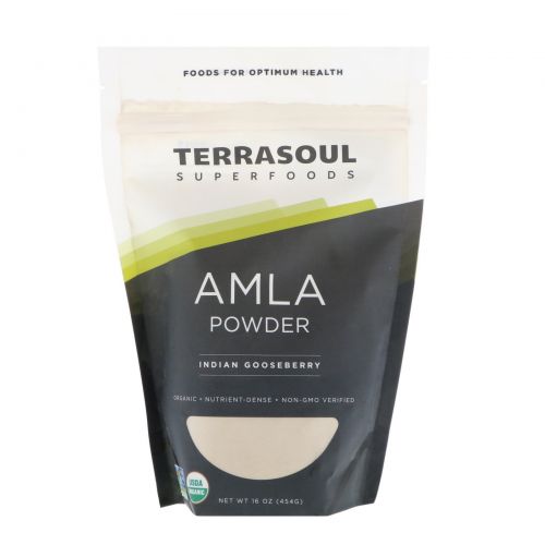 Terrasoul Superfoods, Порошок амлы, эмблика, 16 унц. (454 г)