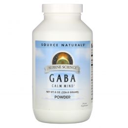 Source Naturals, ГАМК, порошок, 8 унций (226,8 г)