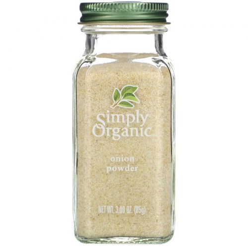 Simply Organic, Луковый порошок, 3 унции (85 г)