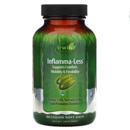 Irwin Naturals, Inflamma-Less, 80 гелевых капсул