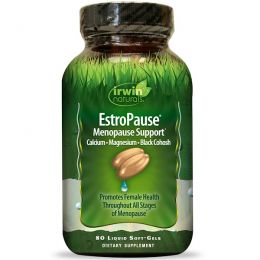 Irwin Naturals, EstroPause, поддержка в период менопаузы, 80 капсул