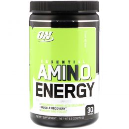 Optimum Nutrition, Essential Amino Energy, Green Apple, 0.6 lbs, 30 servings