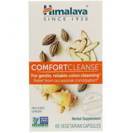 Himalaya, Comfort Cleanse, 60 вегетарианских капсул