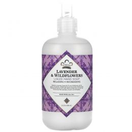 Nubian Heritage, Lavender & Wildflowers, Liquid Hand Soap, 12.3 fl oz (364 ml)