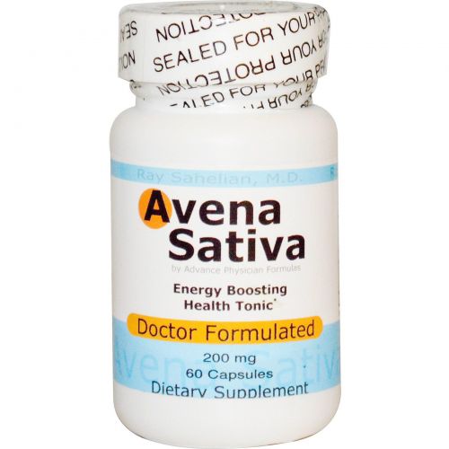 Advance Physician Formulas, Inc., Экстракт посевного овса, 60 капсул