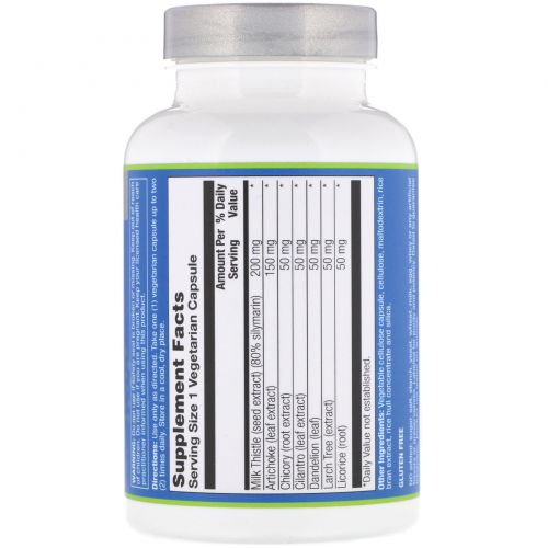 Vita Logic, Добавка для здоровья печени Liver Formula, 120 растительных капсул