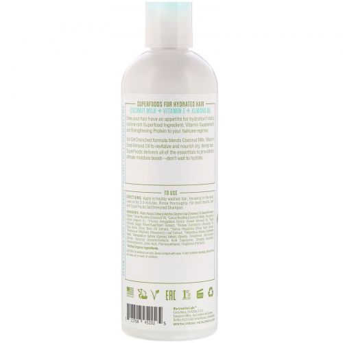 Petal Fresh, Pure, SuperFoods for Hair, Get Drenched Conditioner, Coconut Milk, Vitamin E & Almond Oil, 12 fl oz (355 ml)