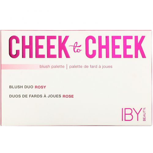 IBY Beauty, Cheek to Cheek, палитра розовых румян, 8,4 г (0,3 унции)