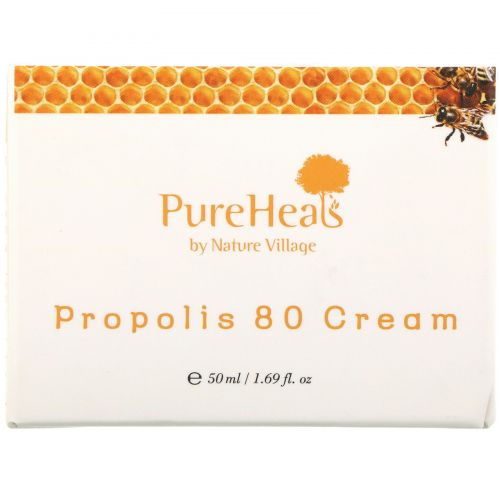 PureHeals, Propolis 80 Cream, 1.69 fl oz (50 ml)