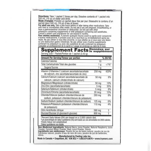 Ener-C, Sport, Electrolyte Drink Mix, Mixed Berry, 12 Packets, 0.1 oz  (3.43 g) Each