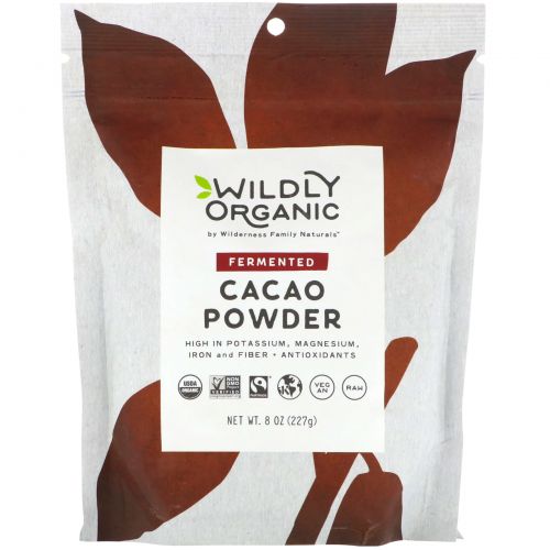 Wildly Organic, Fermented Cacao Powder, 8 oz (227 g)