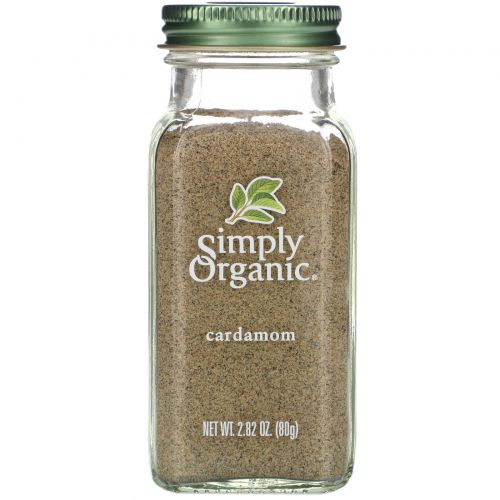 Simply Organic, Кардамон, 2,82 унции (80 г)